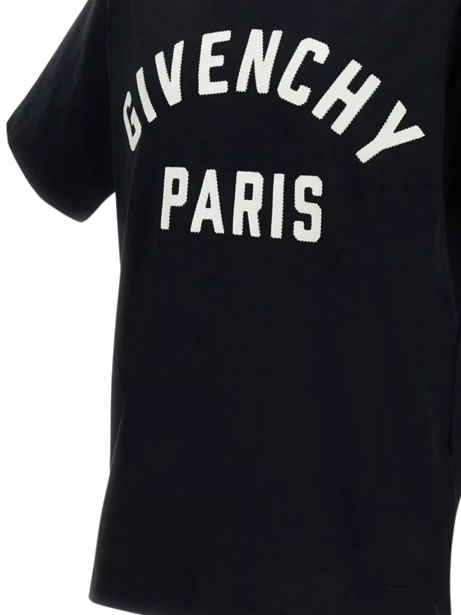 Givenchy T-shirt con logo, view 3