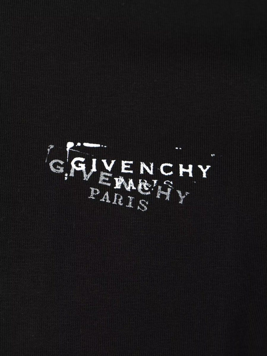 Givenchy T-shirt con logo, view 3