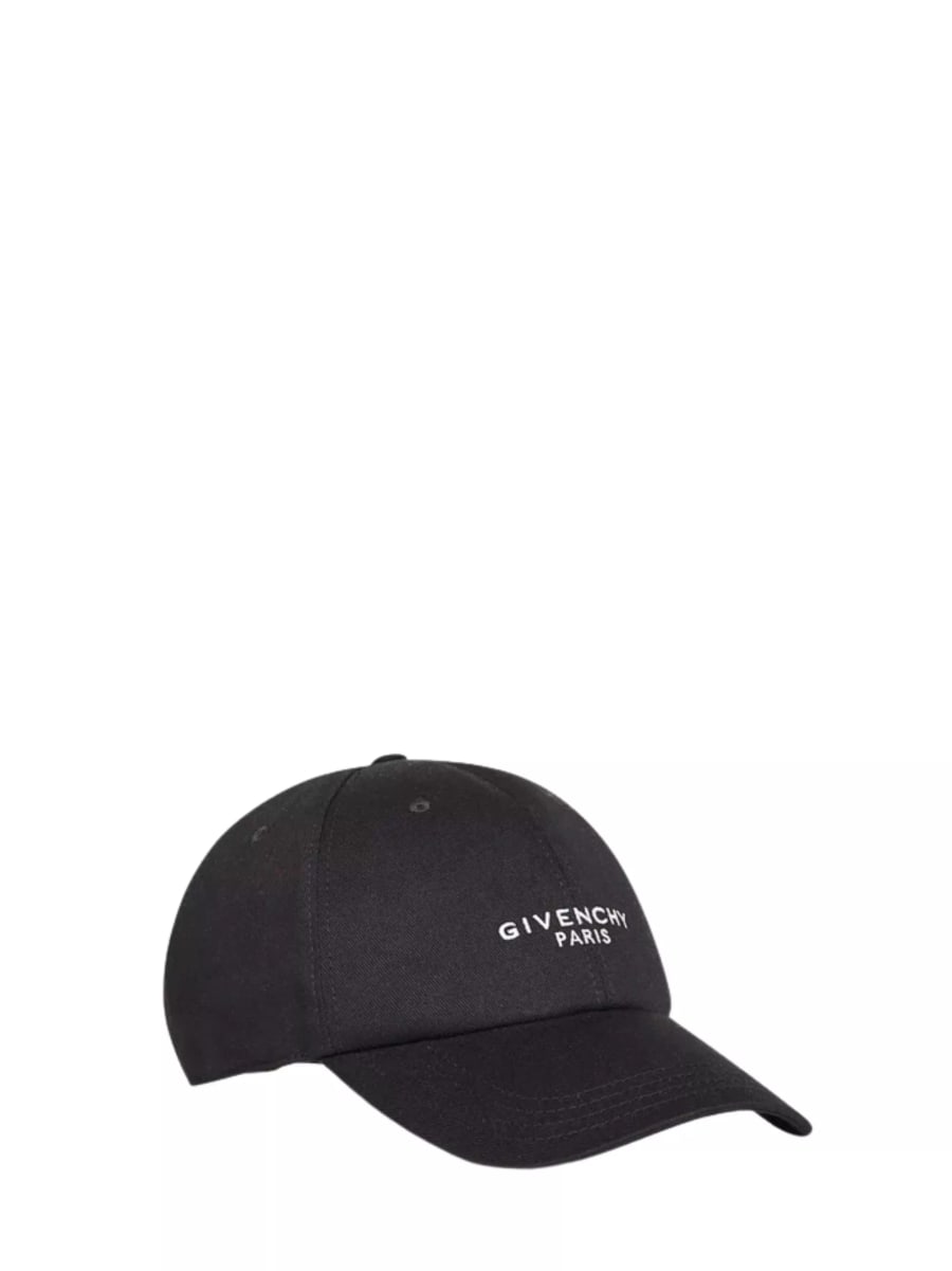 Givenchy Cappellino da baseball in cotone con logo, view 2