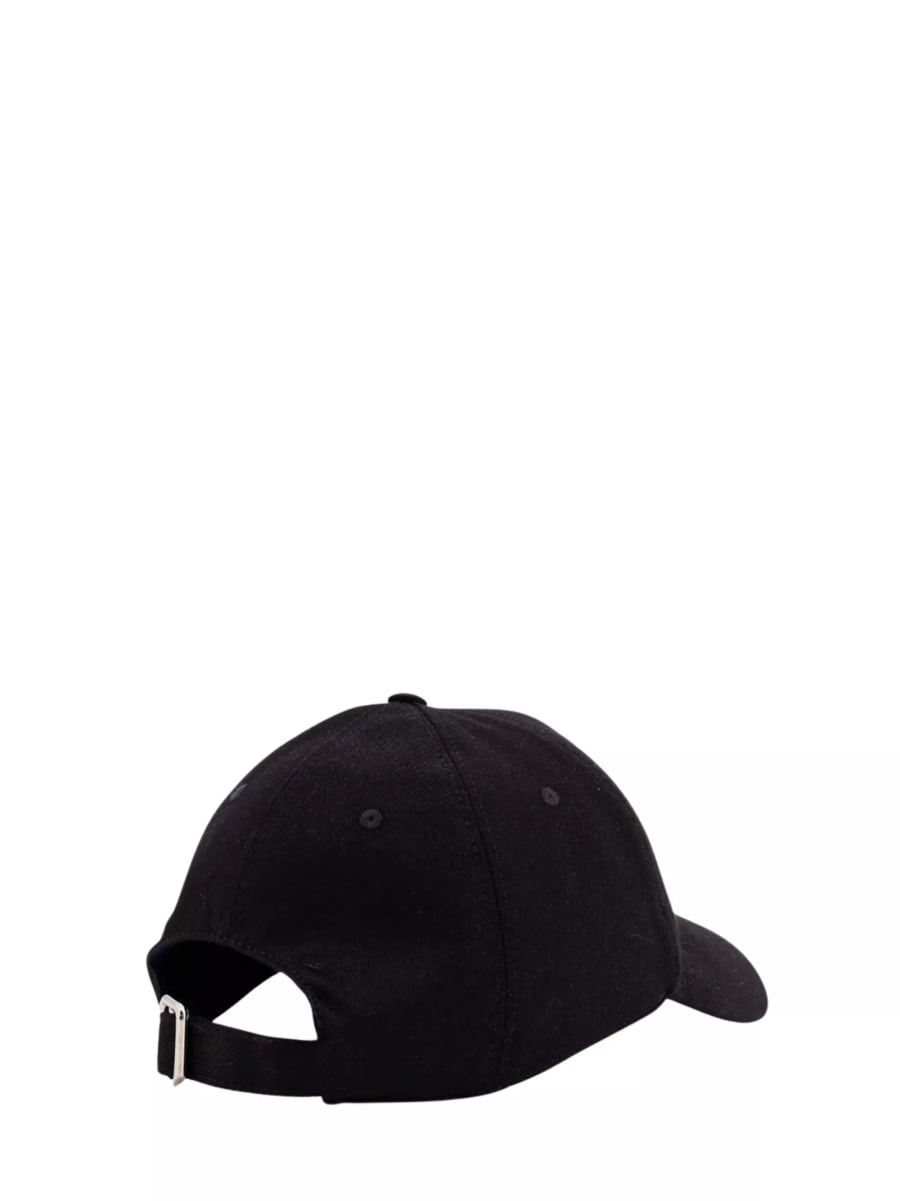 Givenchy Cappellino da baseball in cotone con logo, view 3