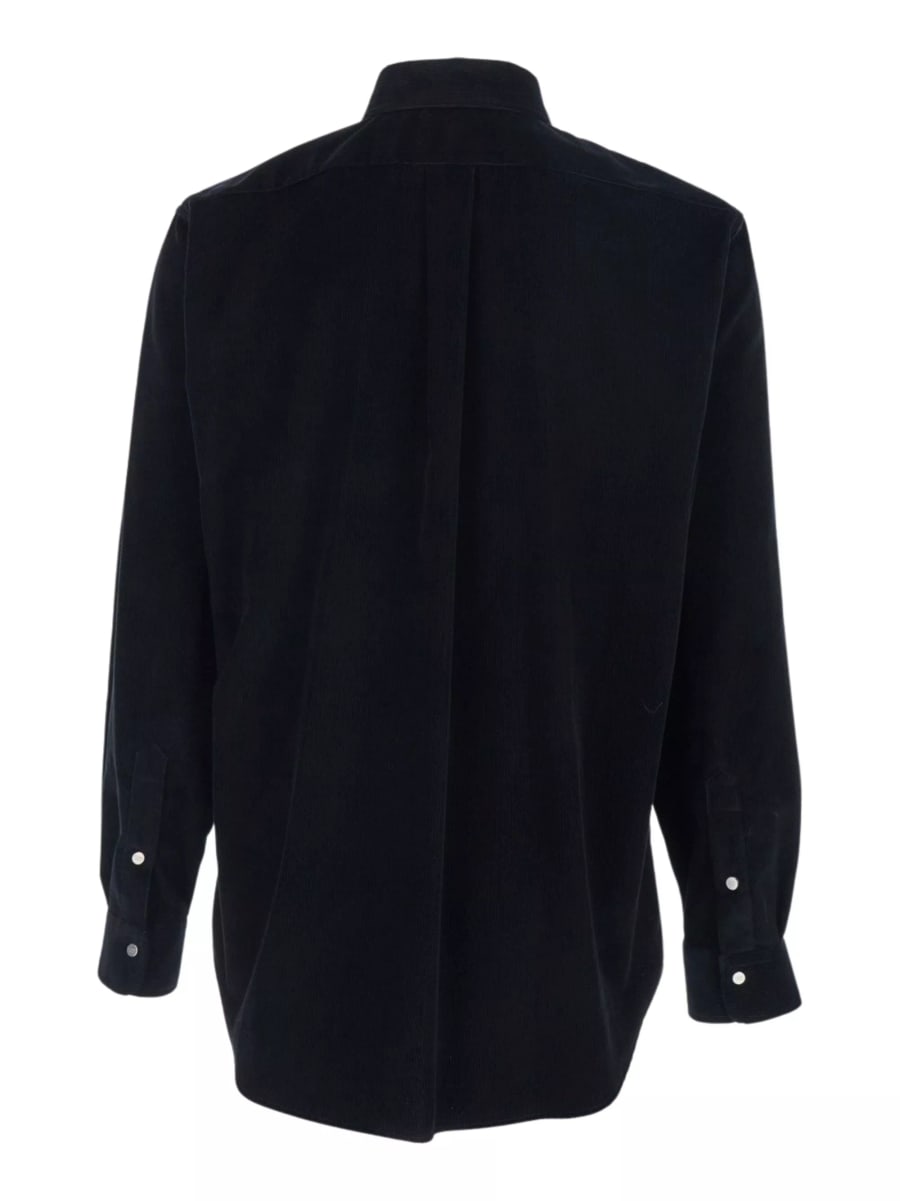 Fendi Camicia con ricamo FF, view 2