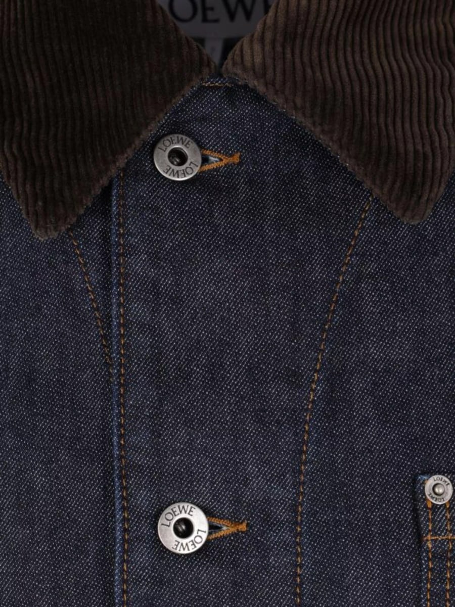 Loewe Giacca in denim, view 3