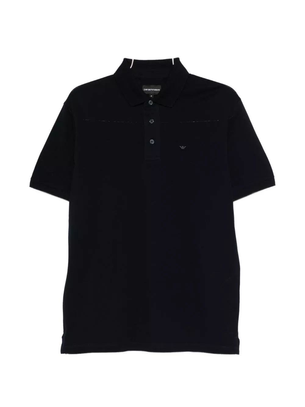 Emporio Armani la polo in cotone con logo