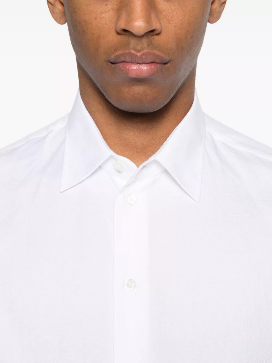 Emporio Armani Camicia in Cotone, view 3