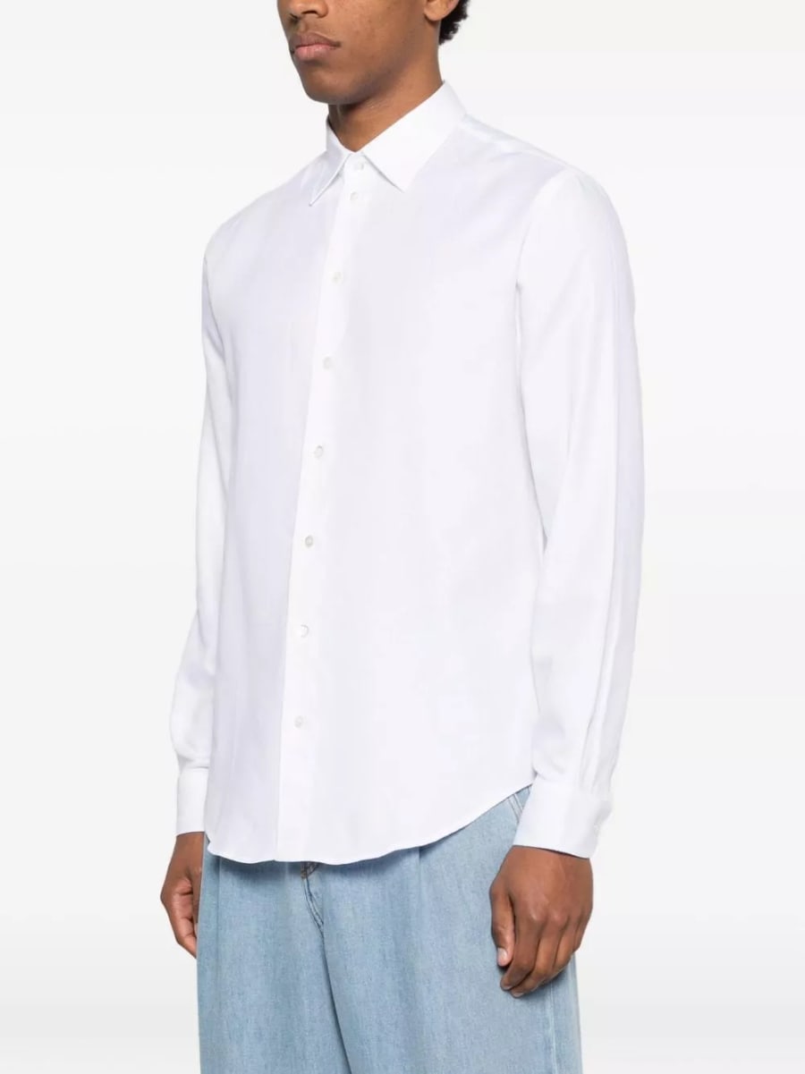 Emporio Armani Camicia in Cotone, view 4