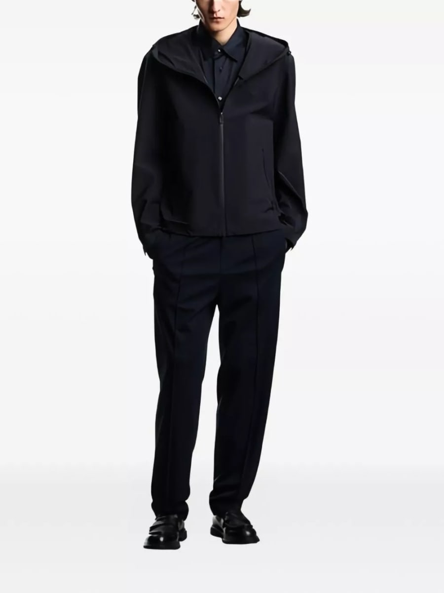 Emporio Armani Camicia in misto cotone, view 4