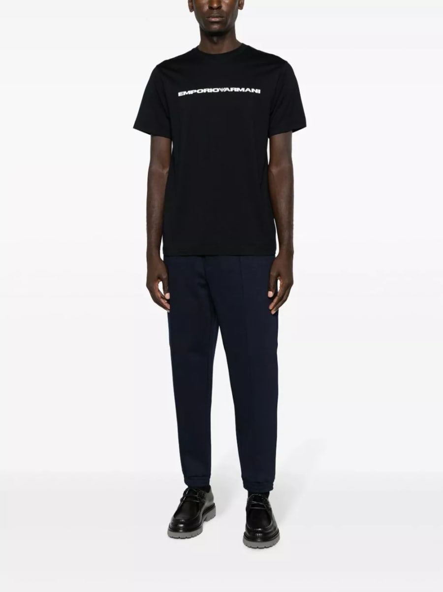 Emporio Armani T-shirt con logo -3 pack, view 3