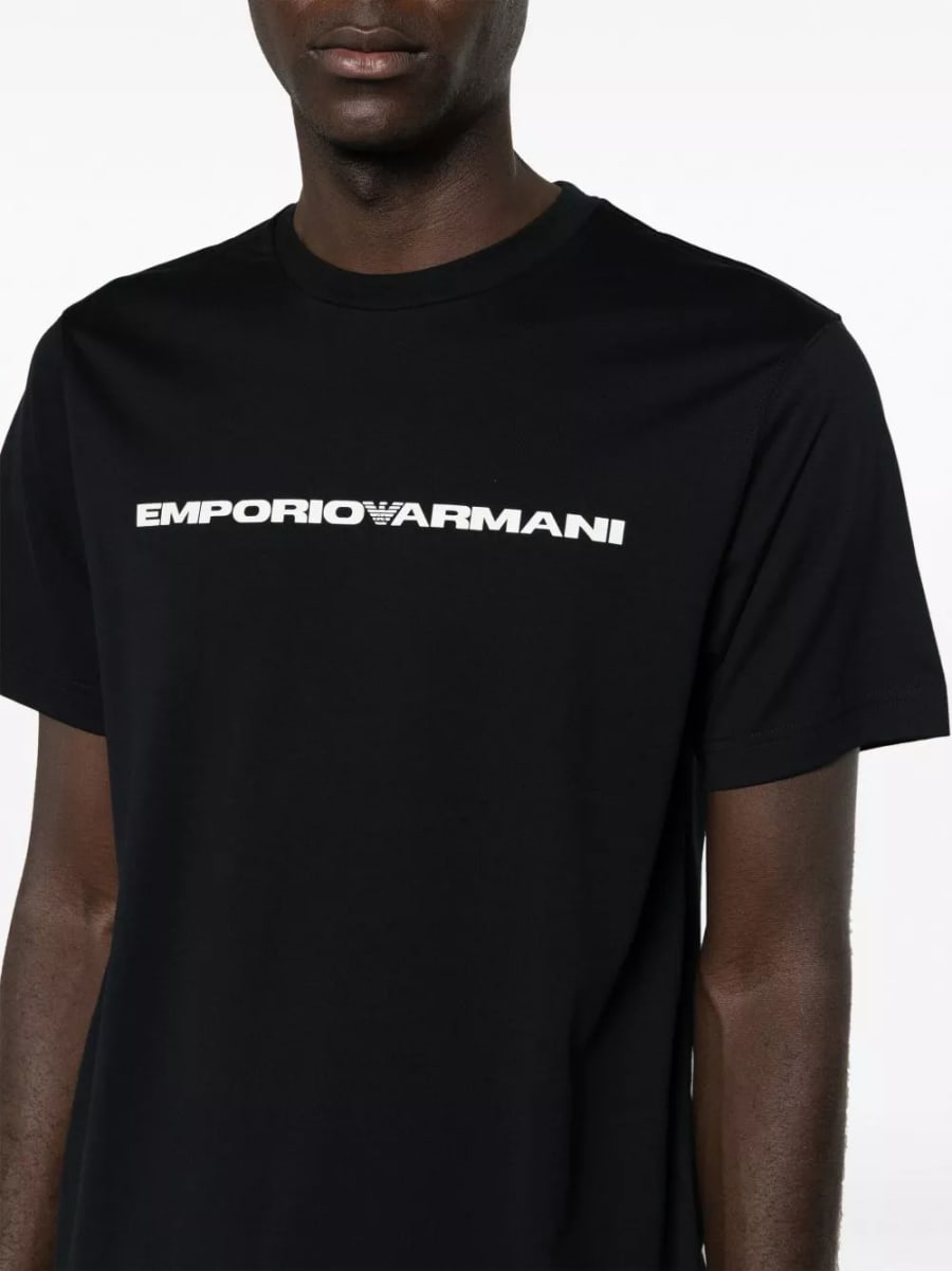 Emporio Armani T-shirt con logo -3 pack, view 5