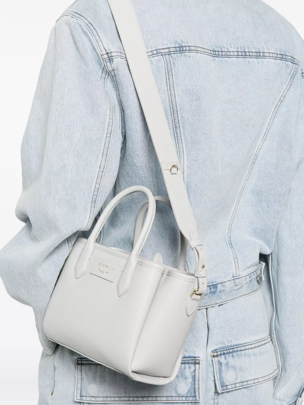 Emporio Armani Borsa shopping piccola, view 2