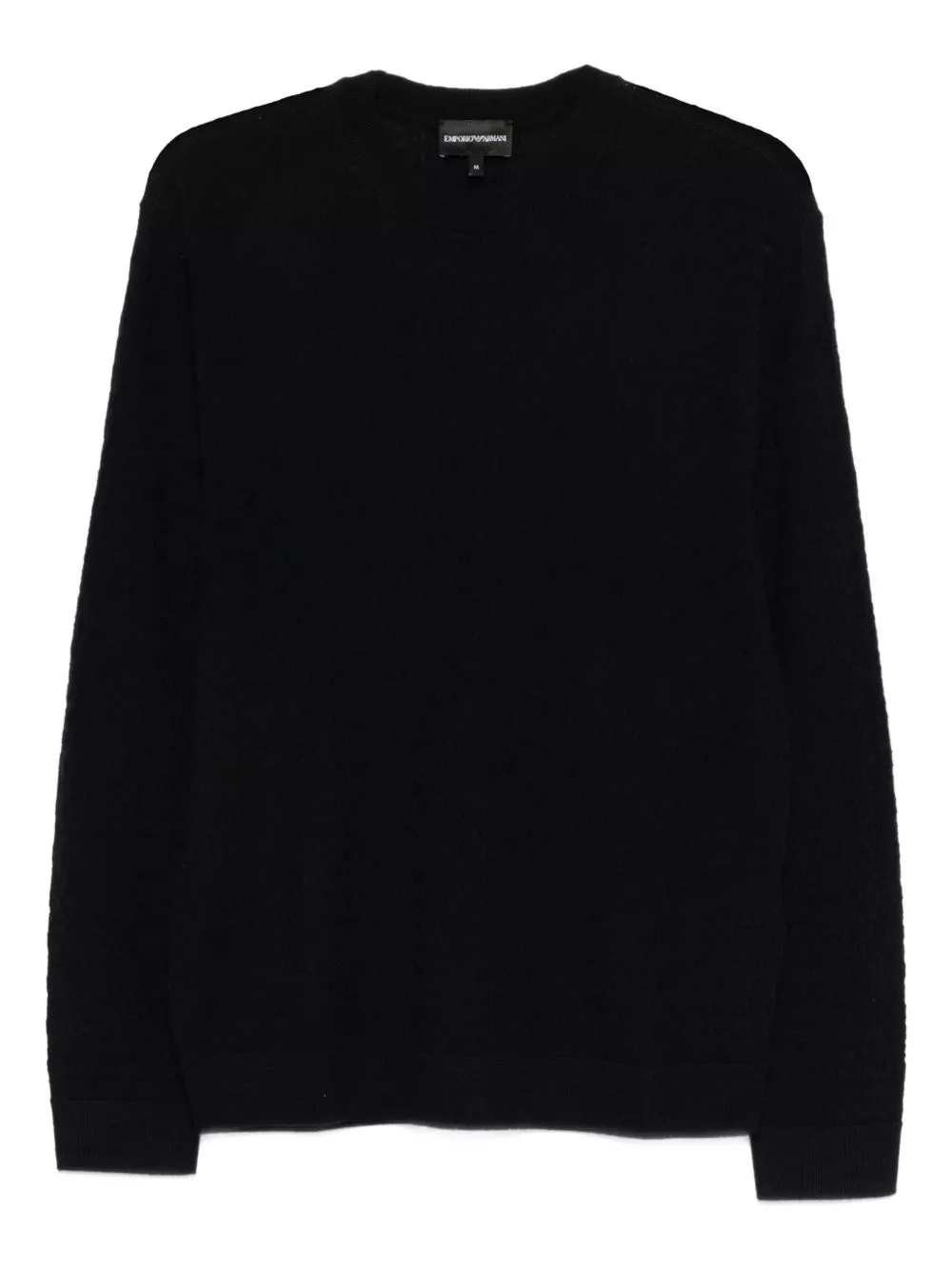 Emporio Armani Maglione in lana a collo rotondo