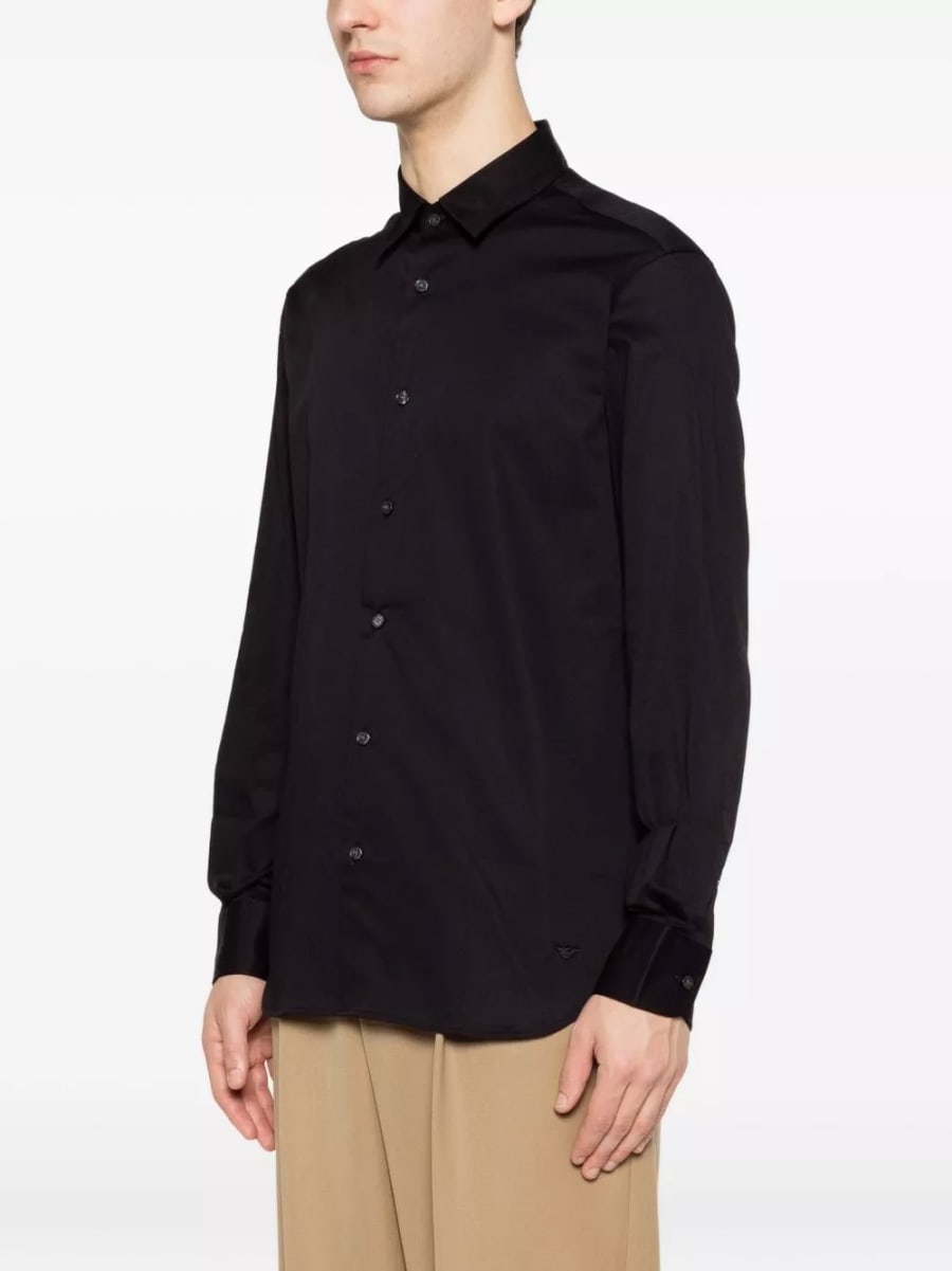 Emporio Armani Camicia in cotone, view 3