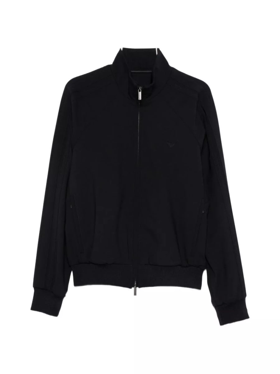 Emporio Armani Giacca bomber in misto lana