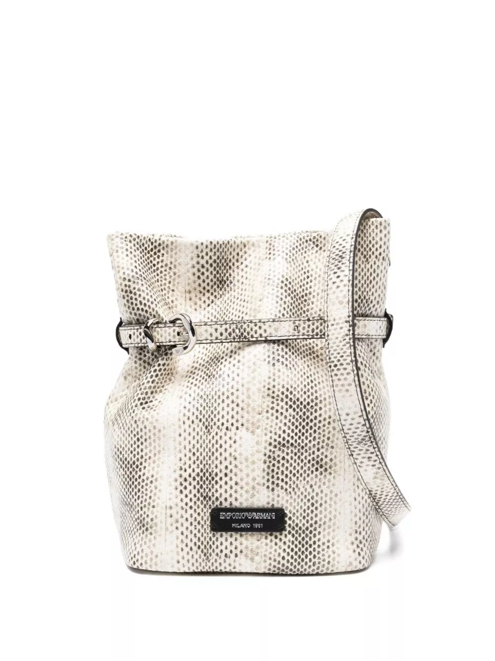 Emporio Armani Borsa a secchiello in pelle