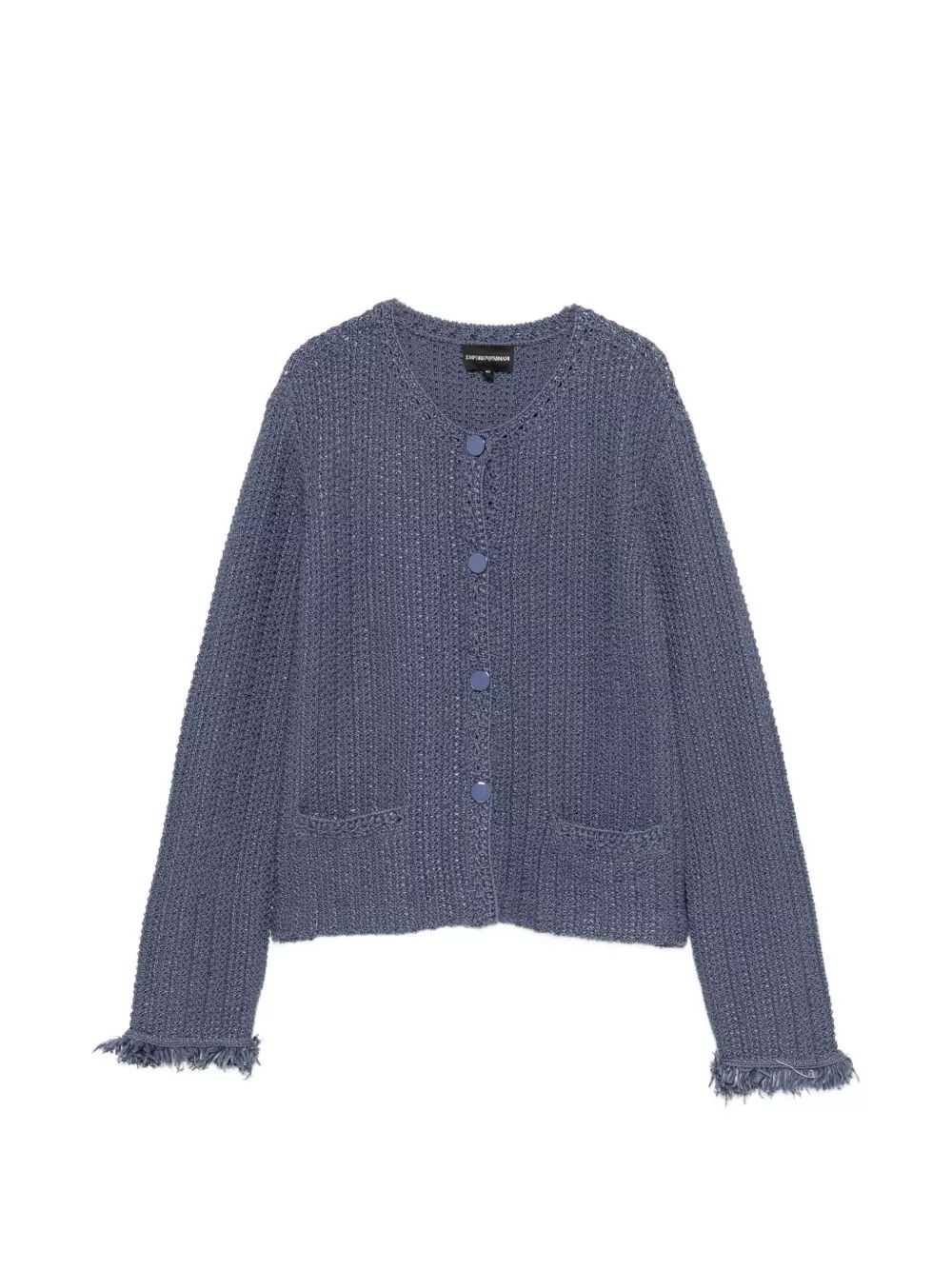 Emporio Armani Giacca blazer in misto cotone