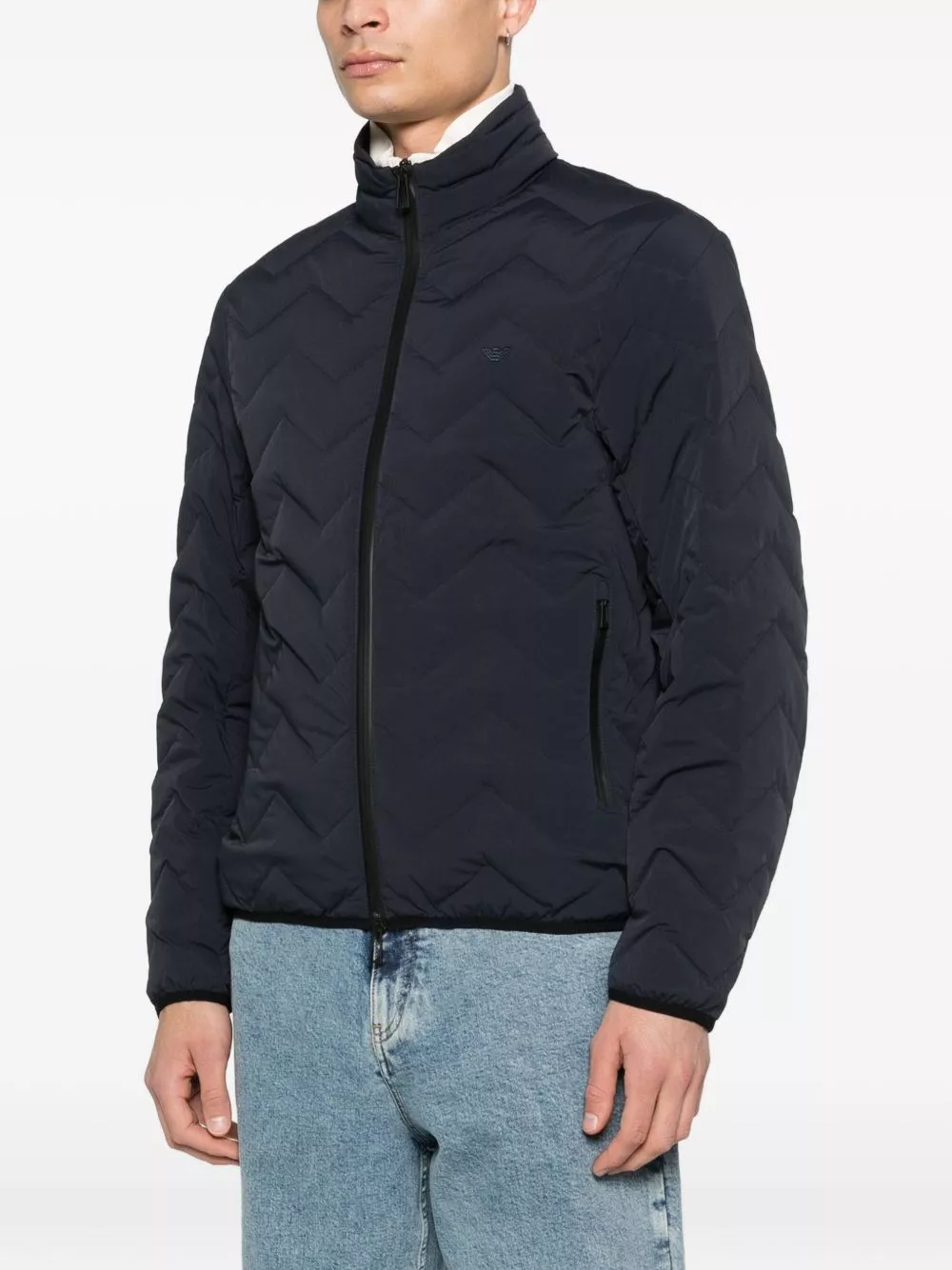 Emporio Armani Giacca in nylon imbottita, view 2