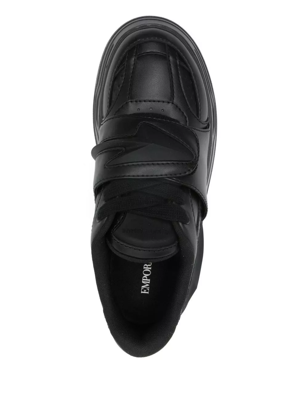 Emporio Armani Sneakers in pelle, view 2