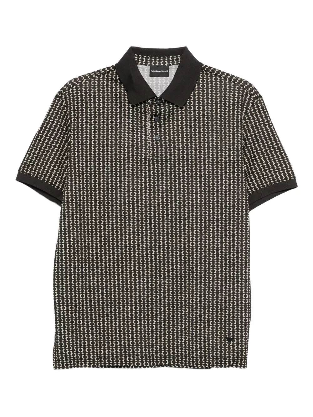 Emporio Armani la polo in cotone misto