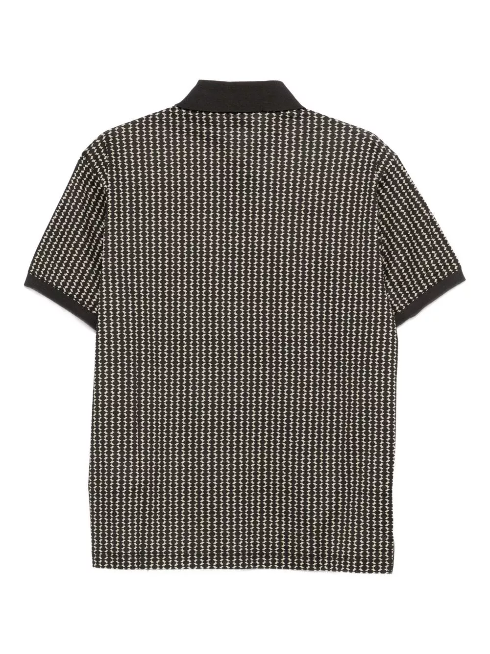 Emporio Armani la polo in cotone misto, view 2