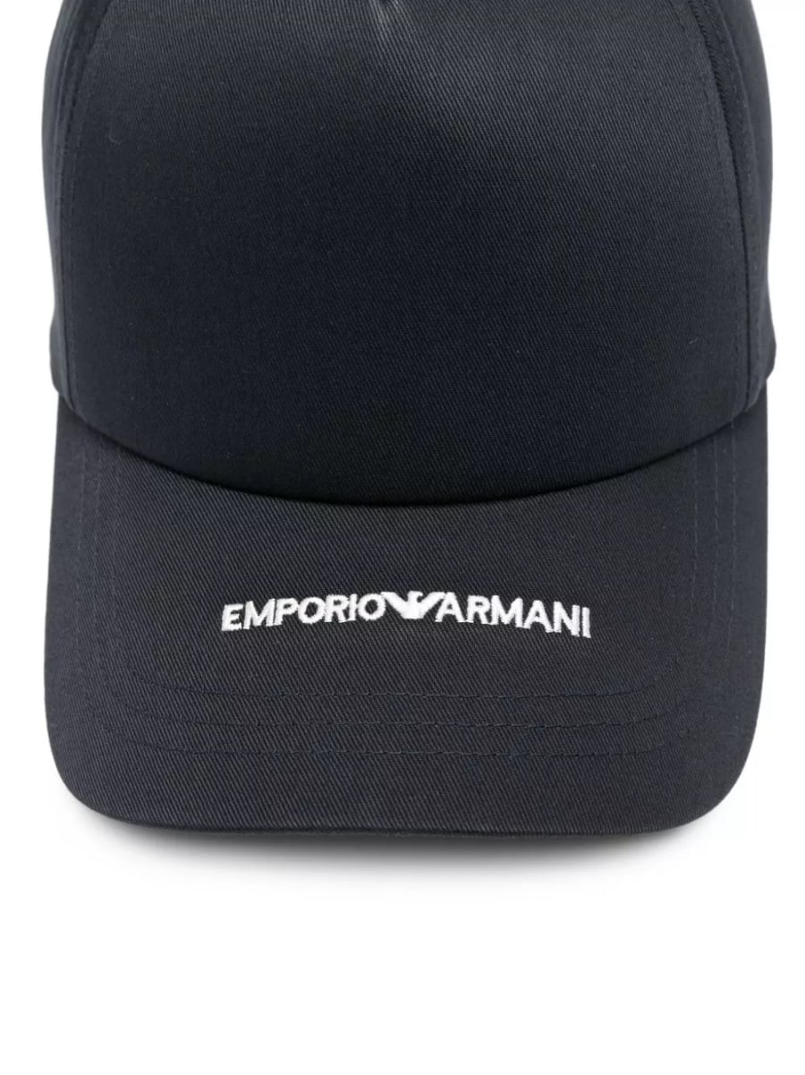 Emporio Armani Cappellino da baseball logo, view 3
