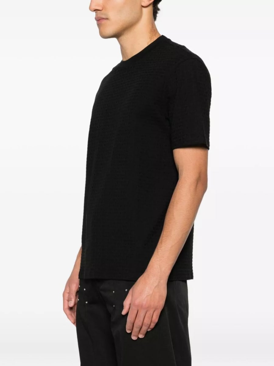 Emporio Armani T-shirt in cotone con logo, view 5