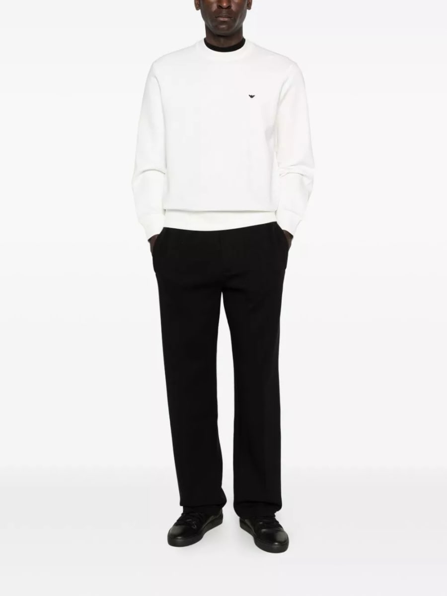 Emporio Armani Pantaloni in cotone, view 4