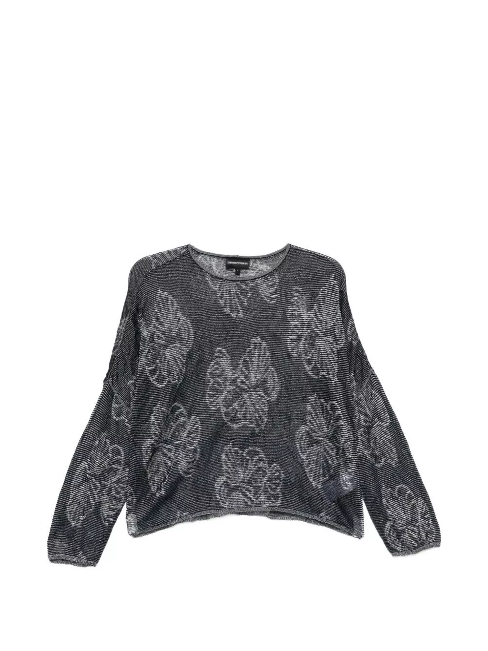 Emporio Armani Maglione girocollo ricamato