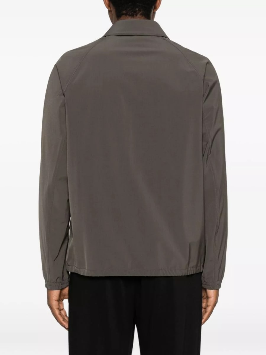 Emporio Armani overshirt logo, view 5