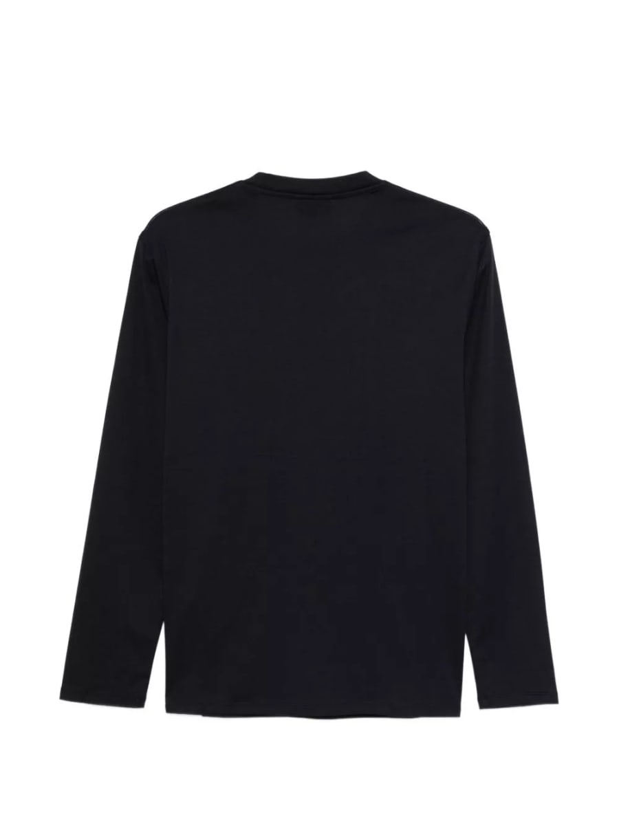 Emporio Armani T-shirt in cotone con logo, view 2