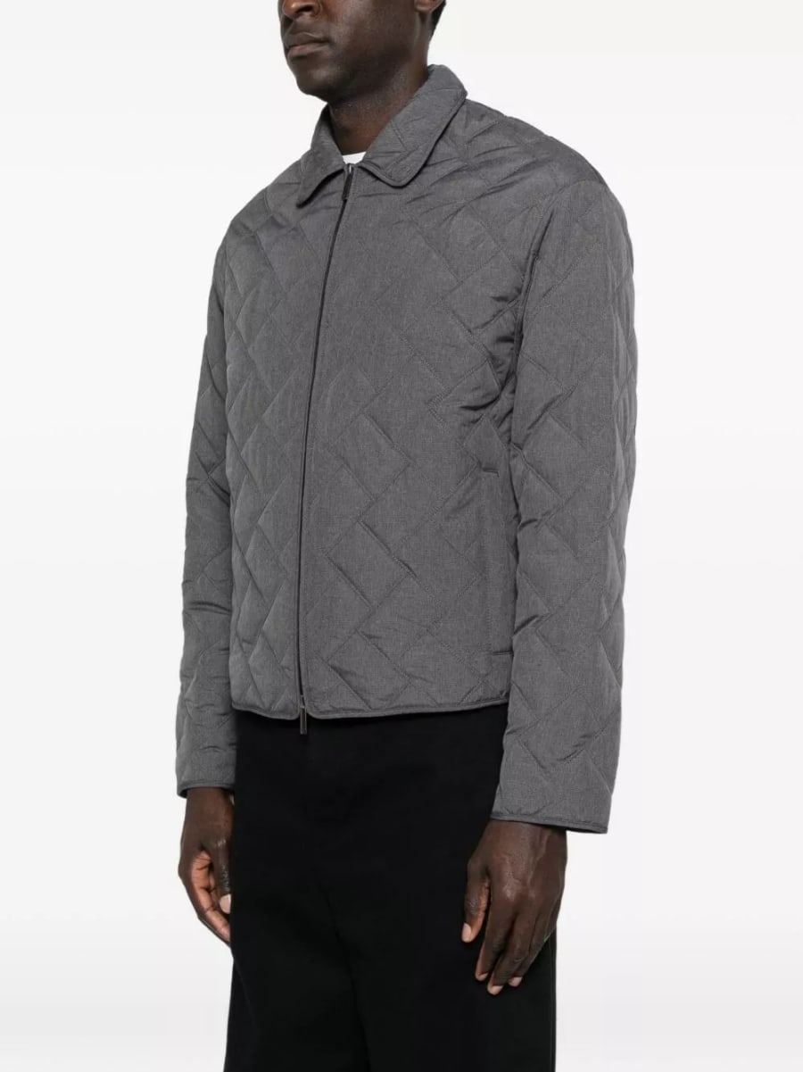 Emporio Armani Giacca blouson trapuntata, view 2