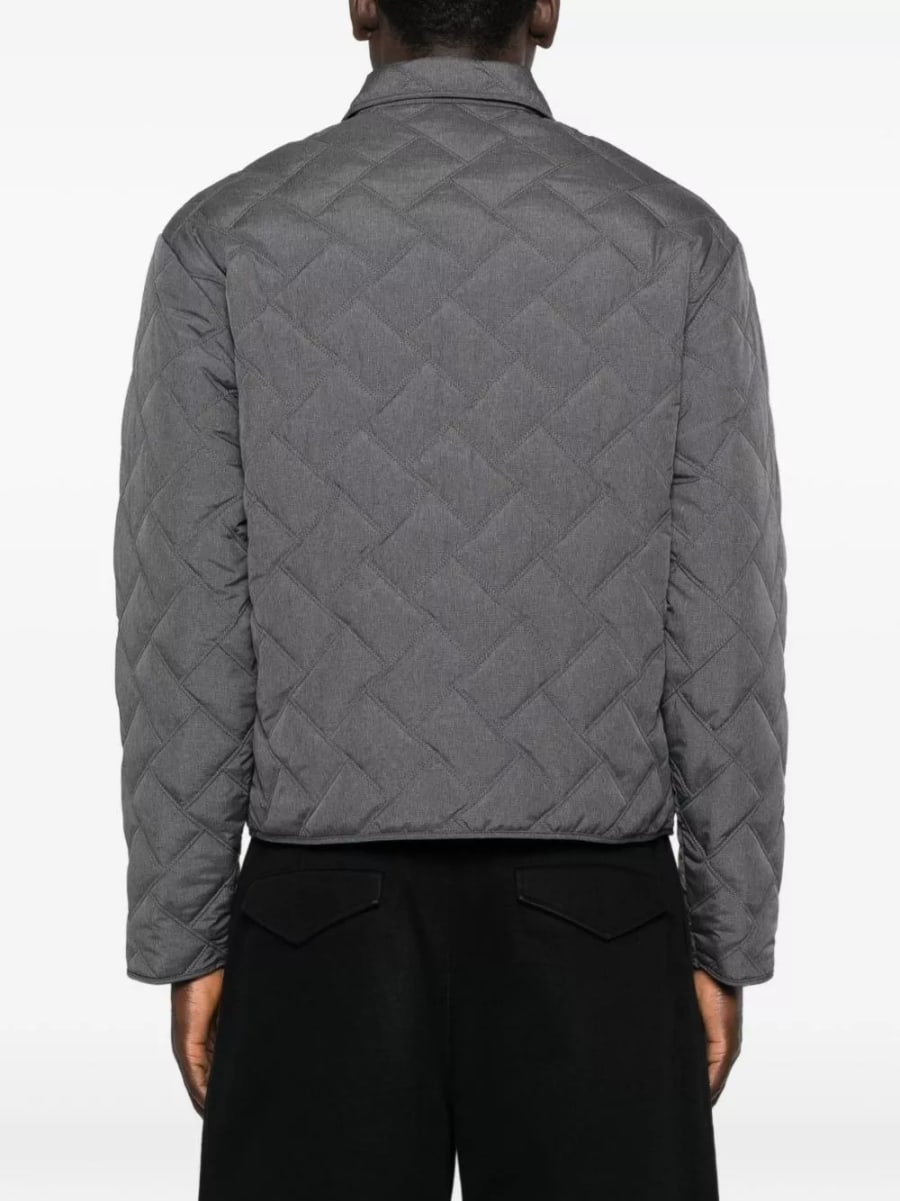 Emporio Armani Giacca blouson trapuntata, view 5