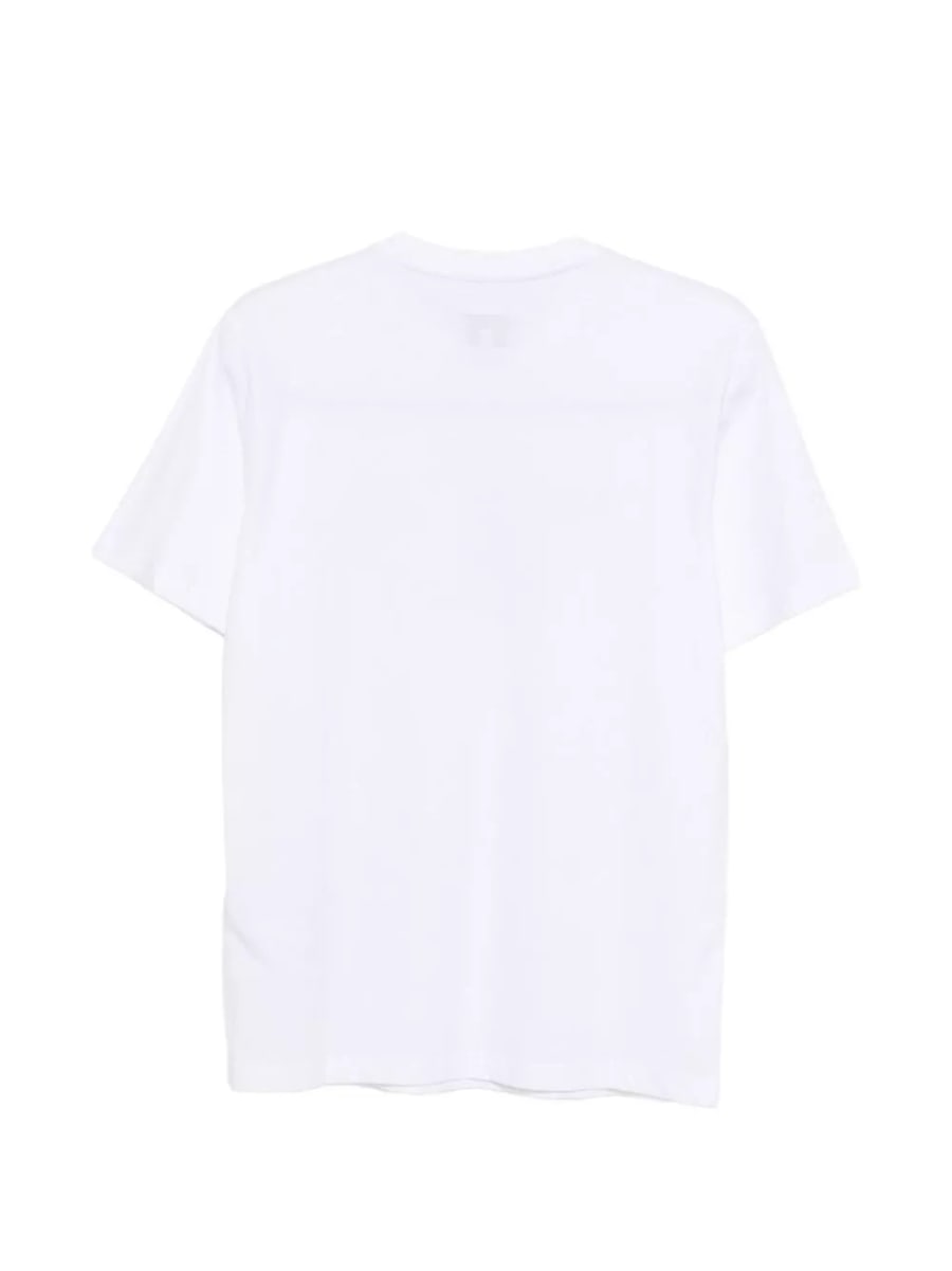 Emporio Armani T-shirt in cotone con logo, view 2
