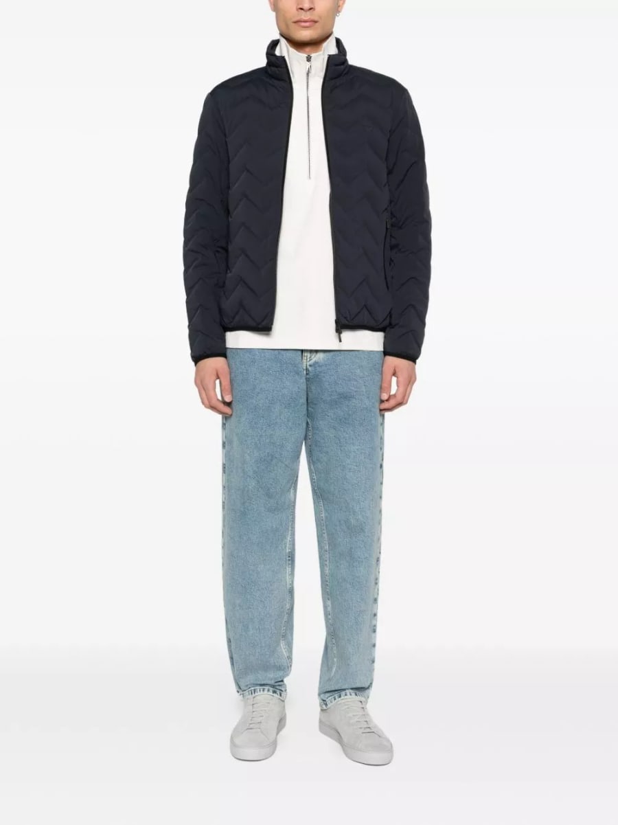 Emporio Armani Pullover con mezza zip, view 5