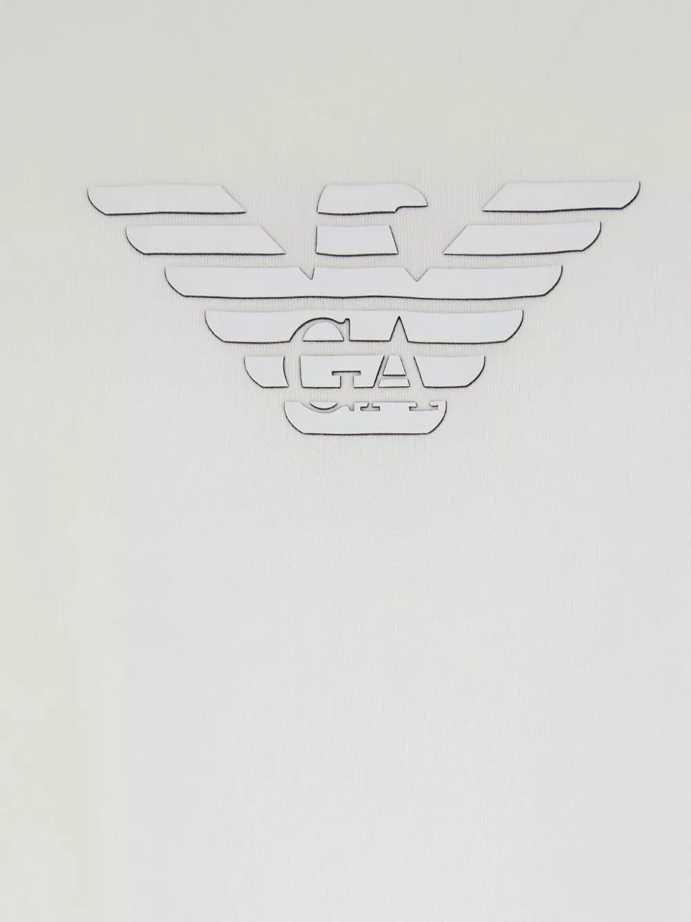 Emporio Armani T-shirt in cotone con logo, view 2