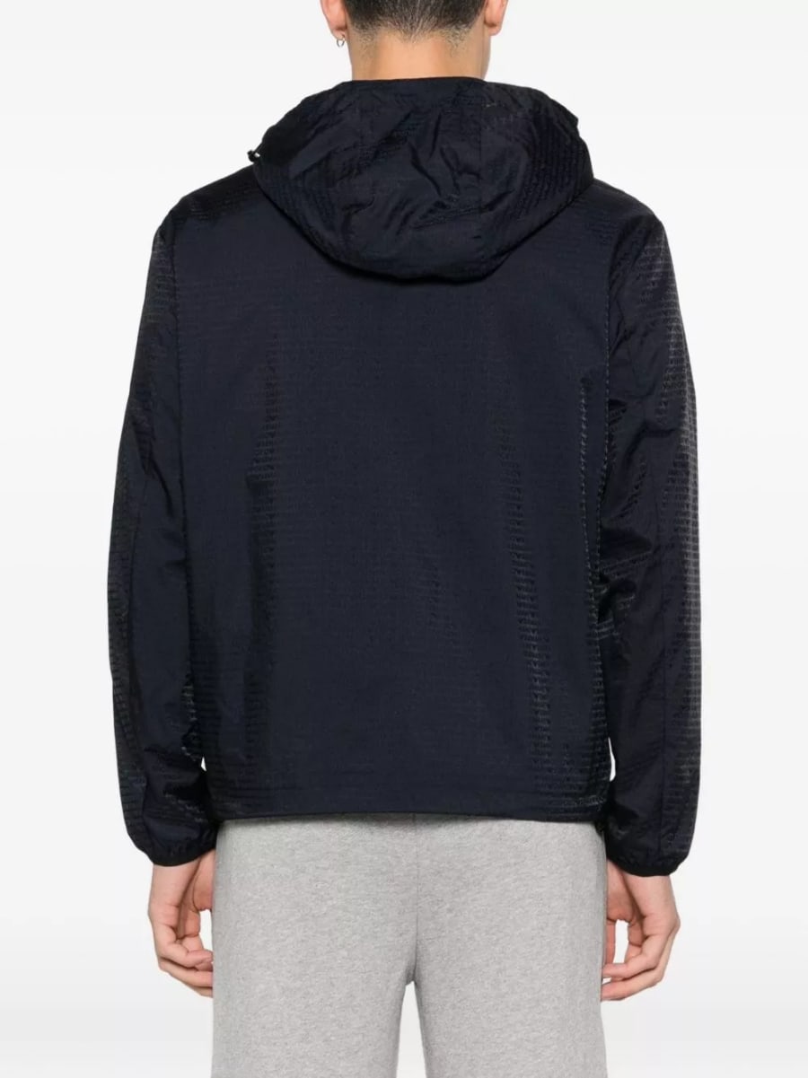 Emporio Armani Giacca blouson in nylon, view 3