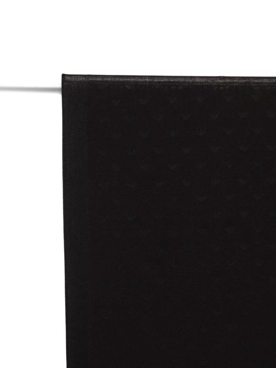 Emporio Armani Sciarpa in misto cotone, view 2