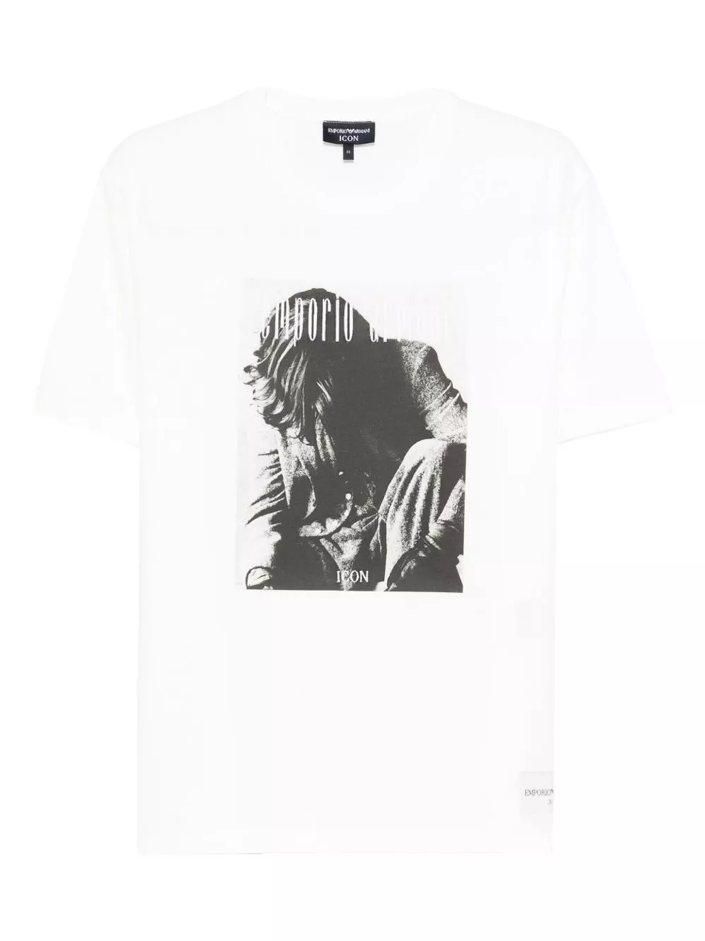 Emporio Armani T-shirt in cotone stampato
