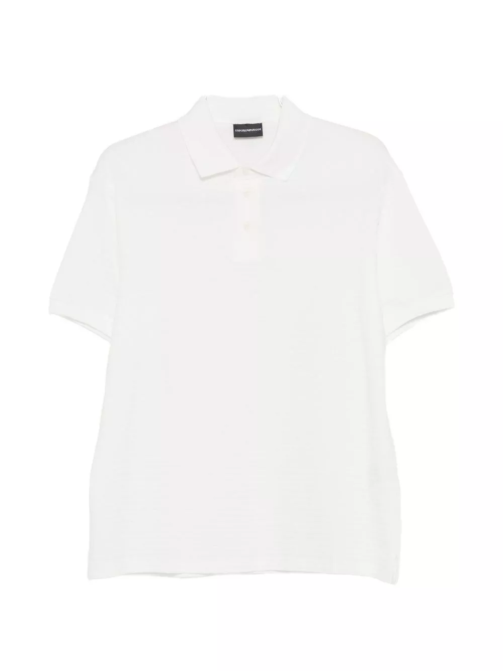 Emporio Armani la polo in cotone con logo
