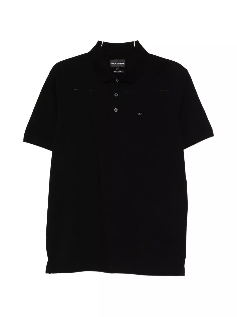 Emporio Armani la polo in cotone con logo