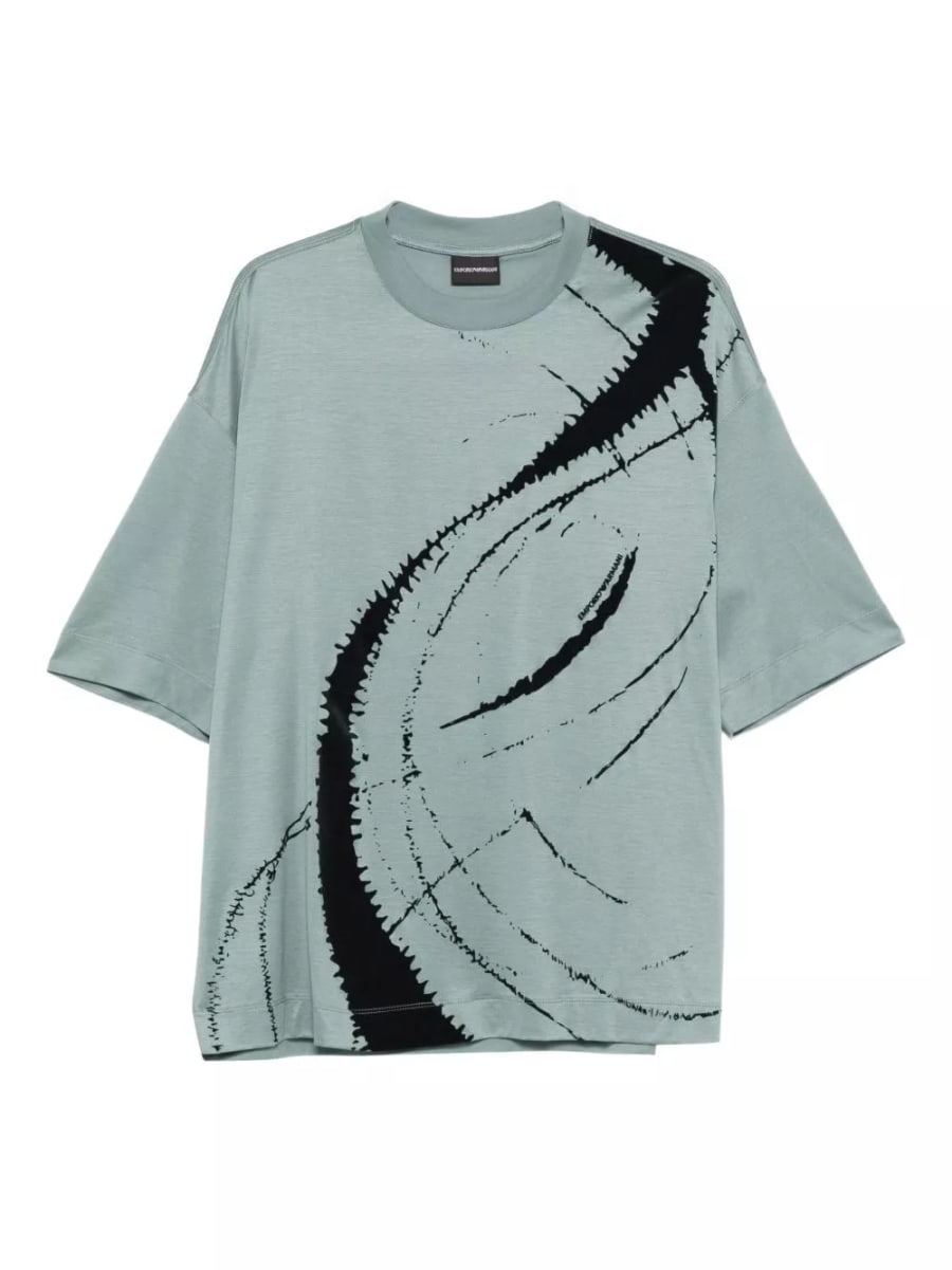Emporio Armani T-shirt in misto cotone