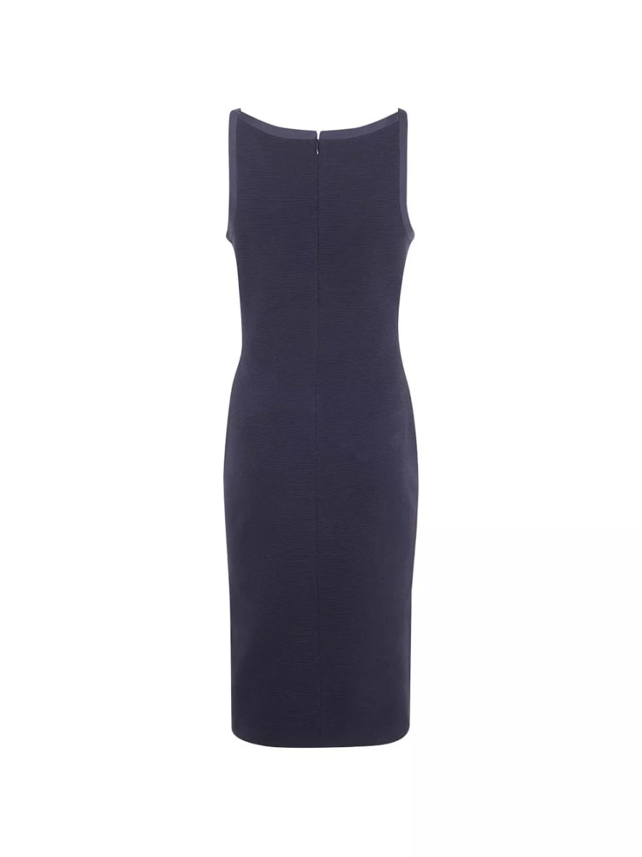 Emporio Armani Abito corto in cotone, view 3