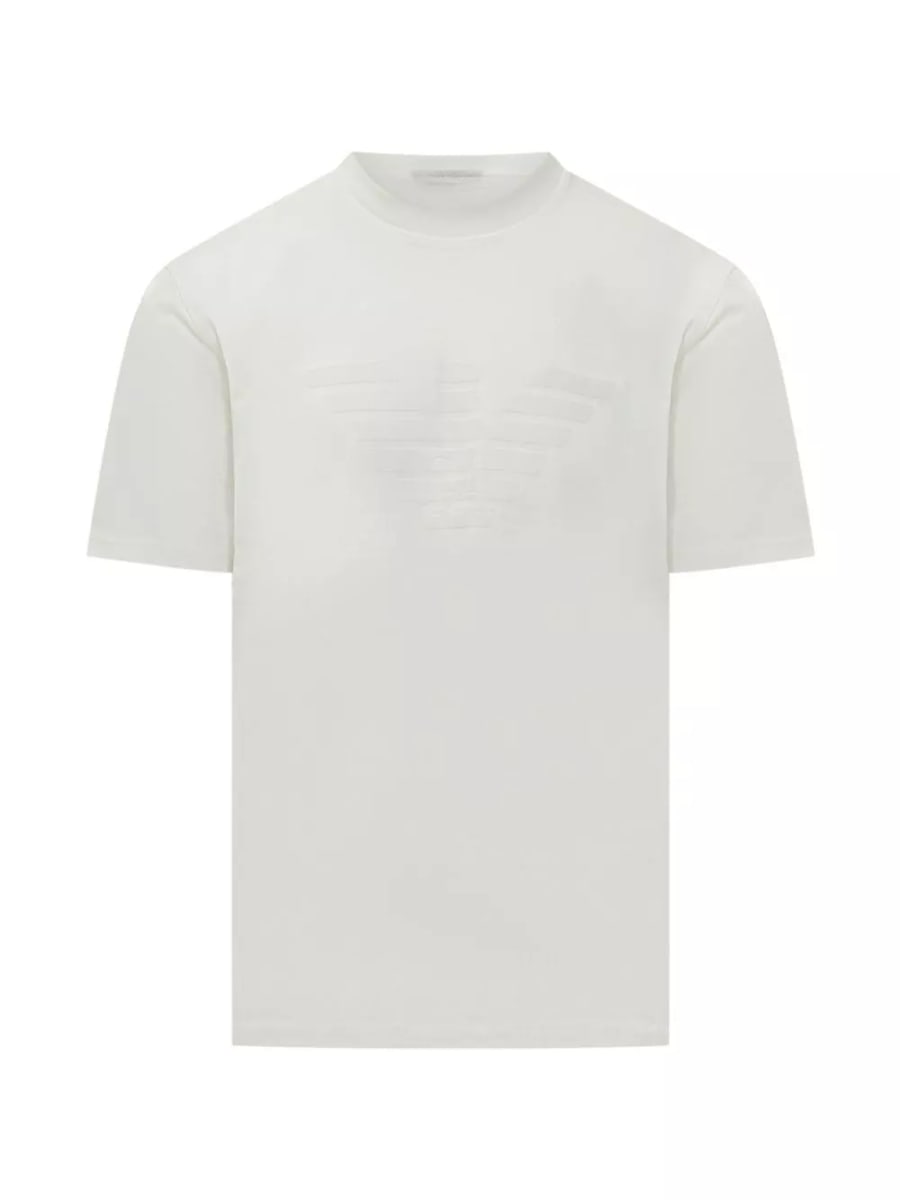 Emporio Armani T-shirt in cotone con logo