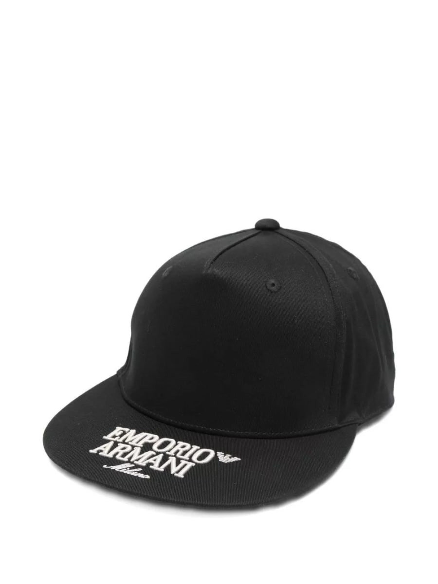 Emporio Armani Cappellino da baseball logo