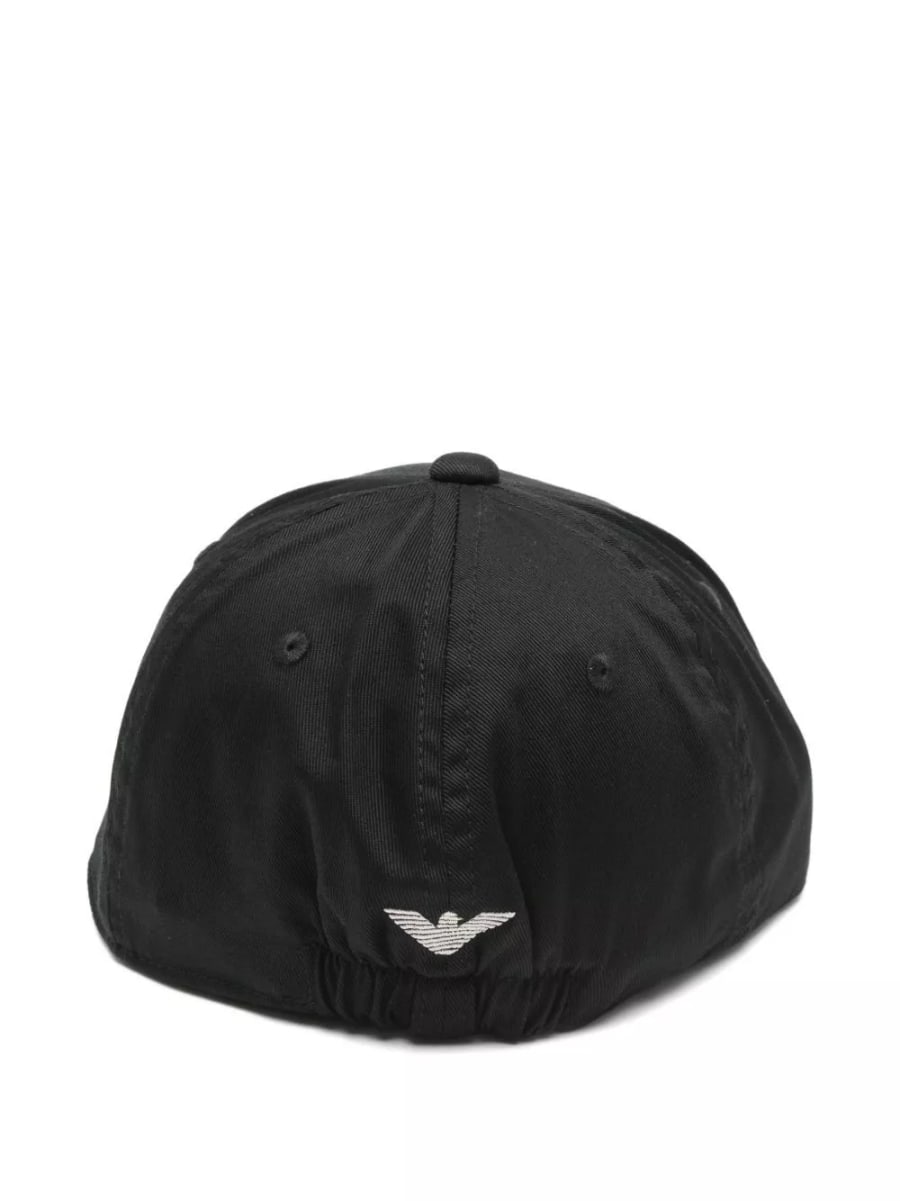 Emporio Armani Cappellino da baseball logo, view 2