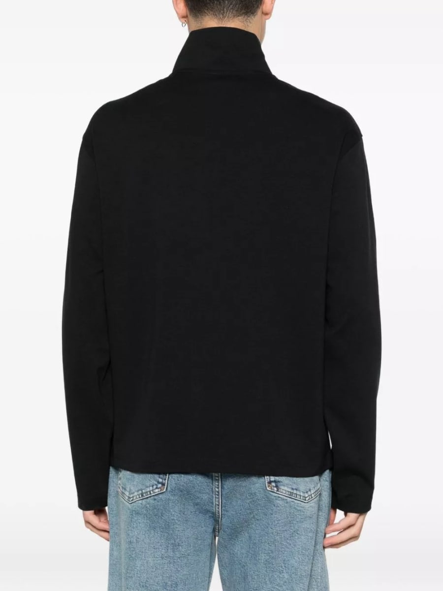 Emporio Armani Pullover con mezza zip, view 5