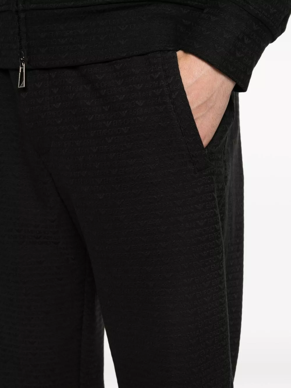 Emporio Armani Pantaloni in misto cotone, view 2
