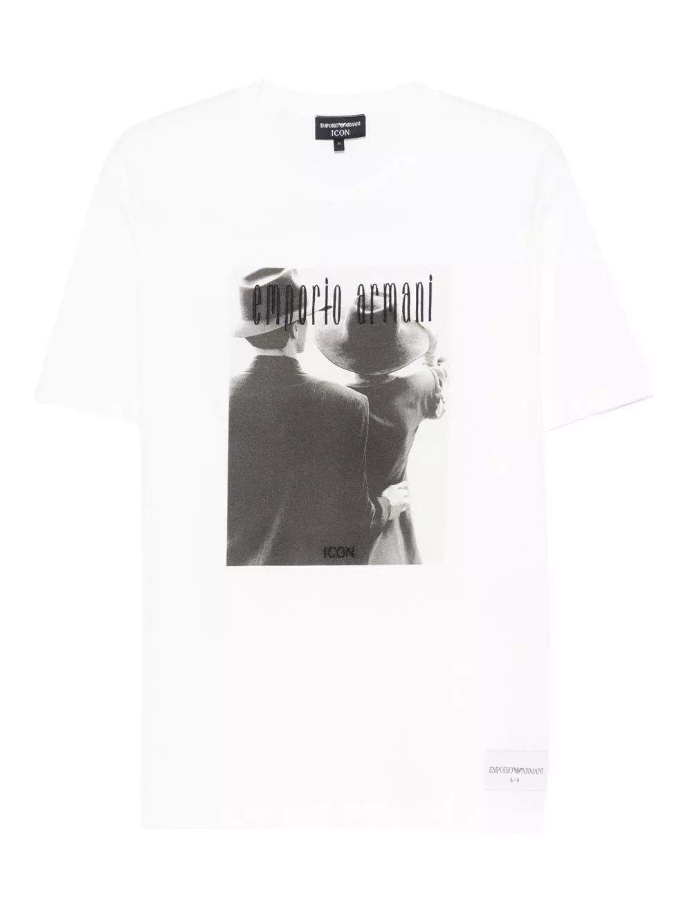 Emporio Armani T-shirt in cotone stampato