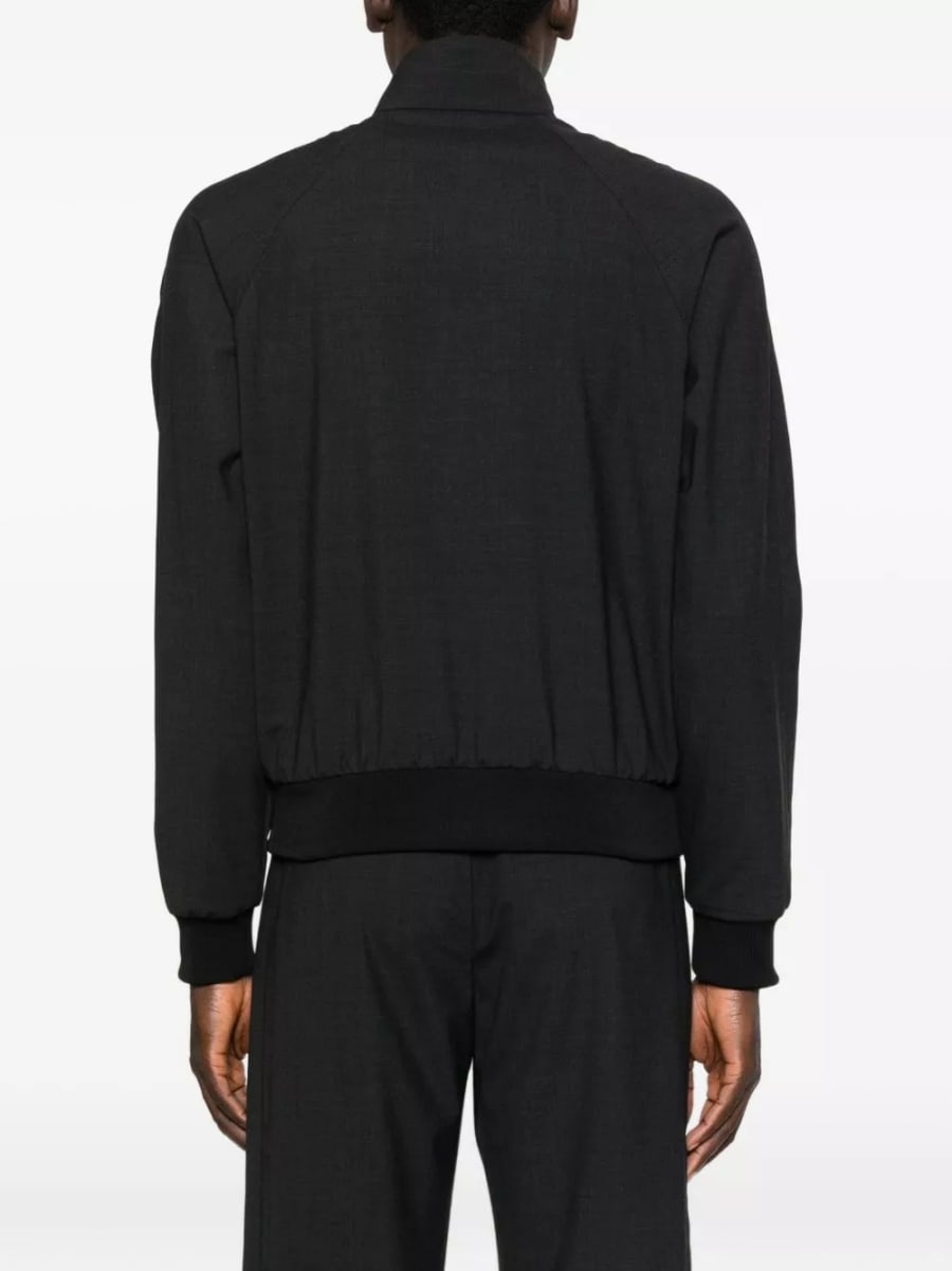 Emporio Armani Giacca bomber in misto lana, view 4