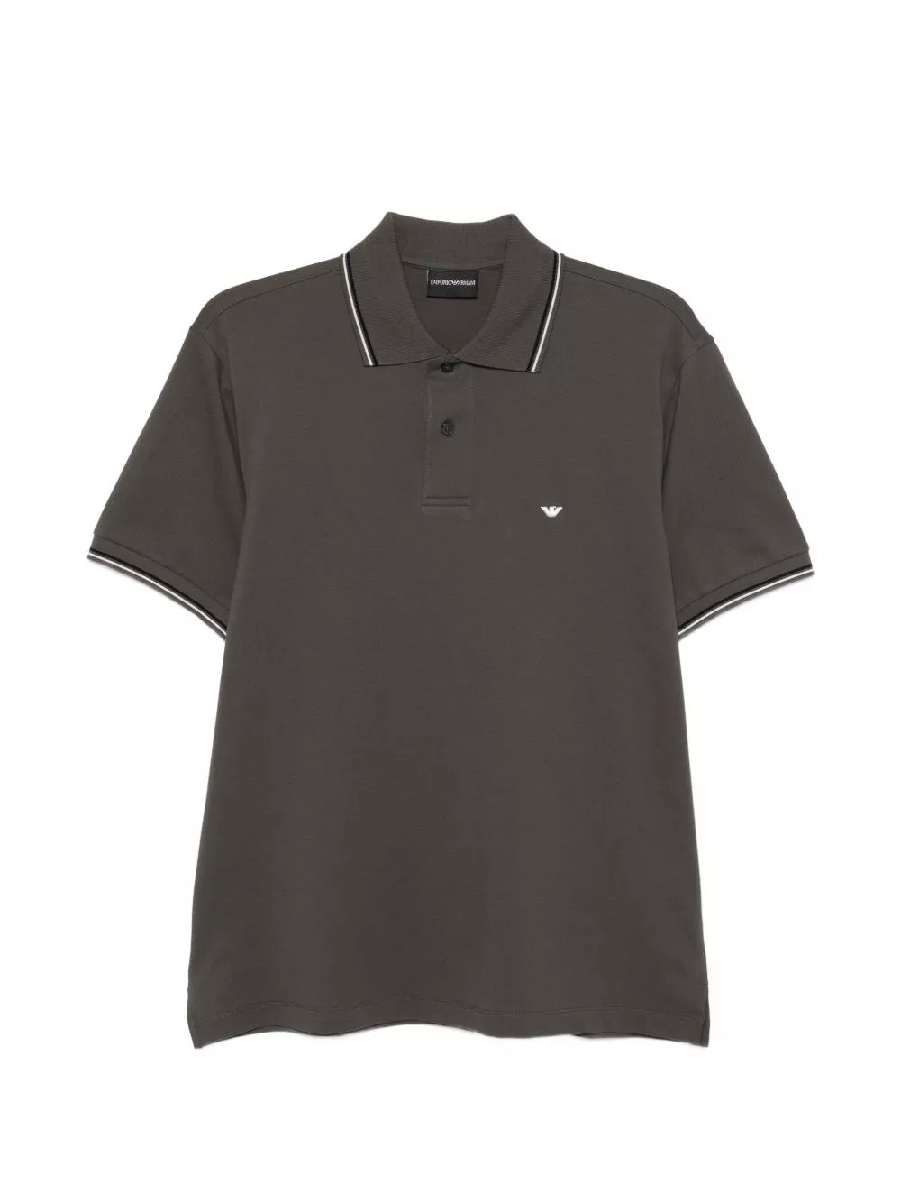 Emporio Armani la polo in cotone con logo
