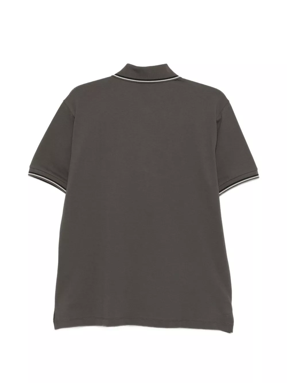 Emporio Armani la polo in cotone con logo, view 2