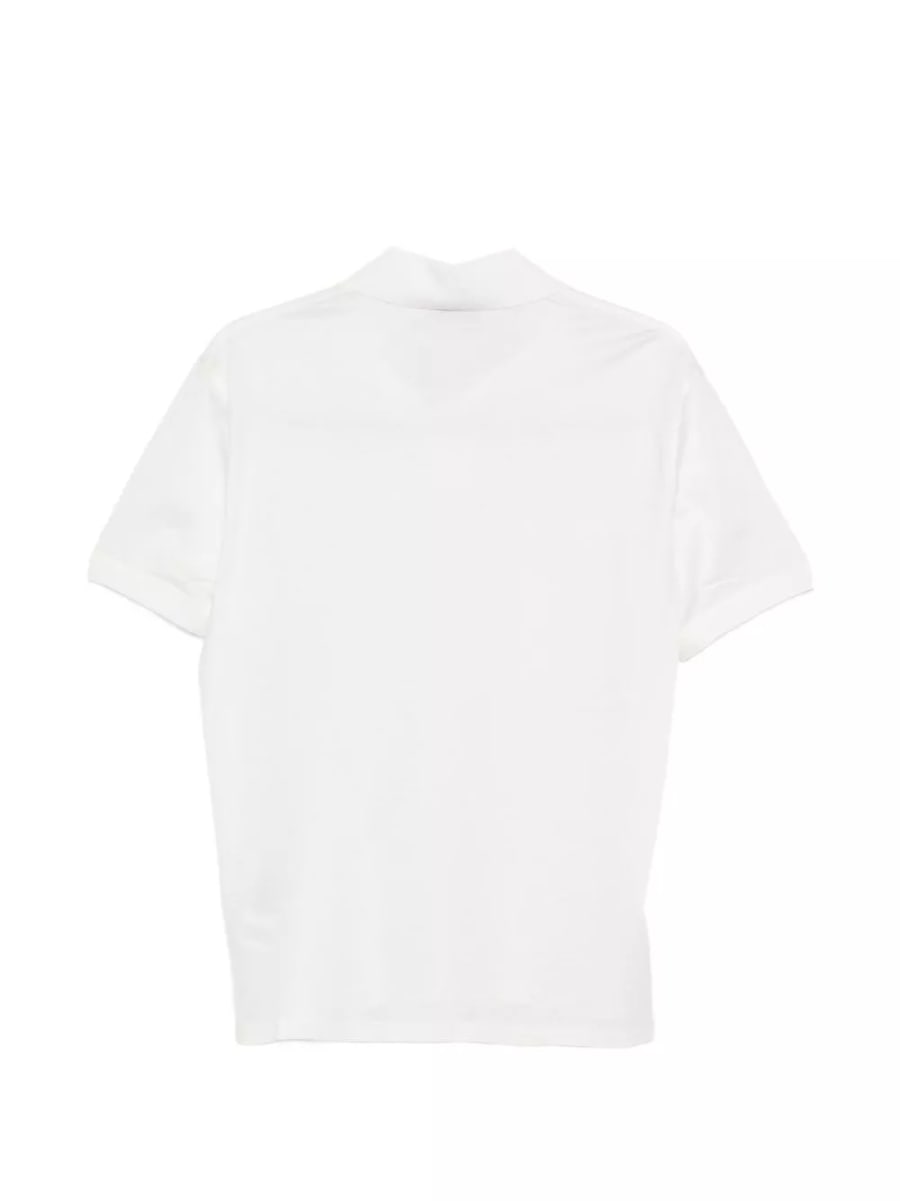 Emporio Armani la polo in cotone, view 2